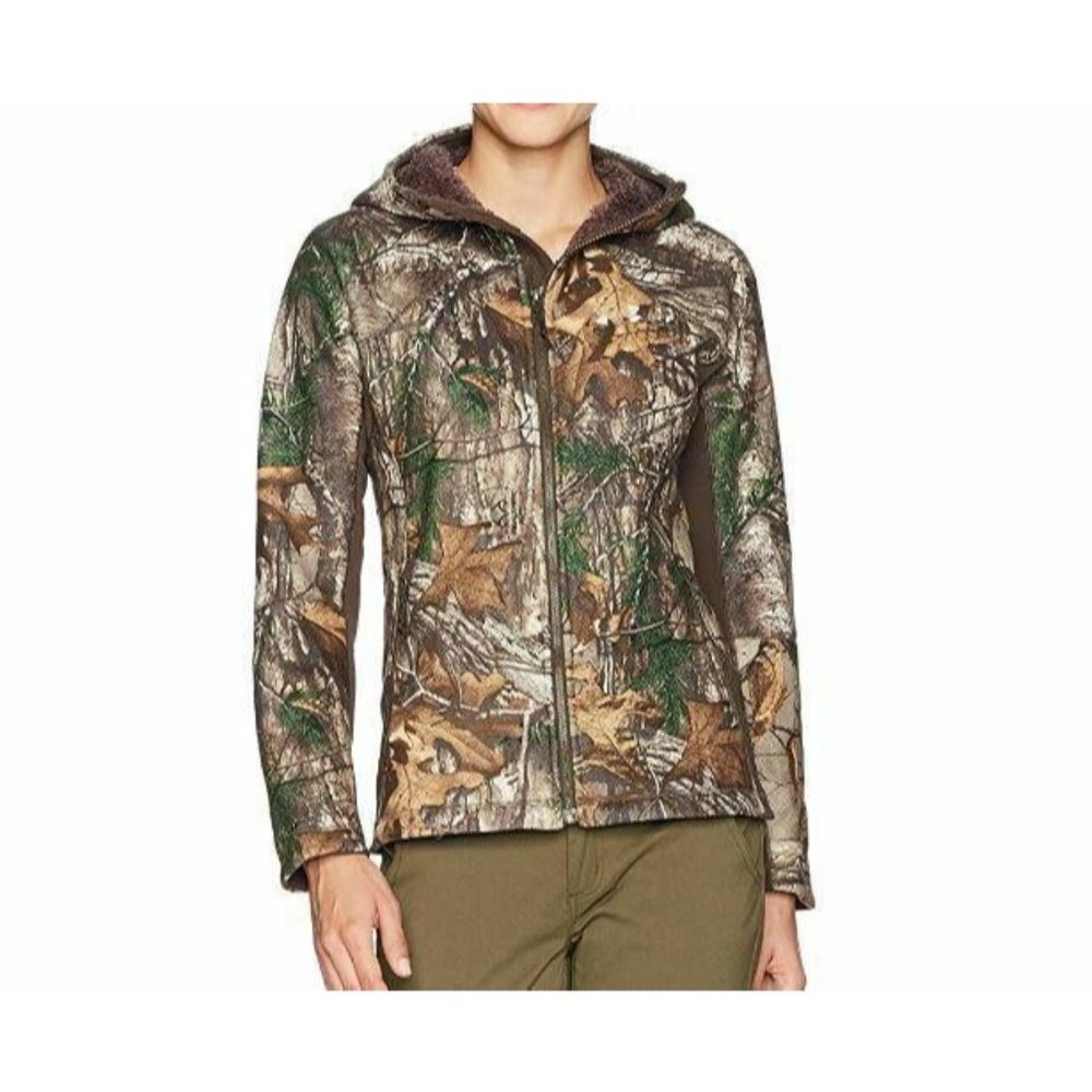 Womens Under Armour Jacket XLarge Sherpa‎ Lined Mid
